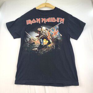 Iron Maiden Black T-Shirt Trooper XS